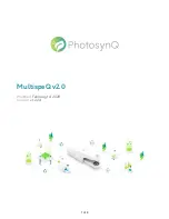 Предварительный просмотр 1 страницы PhotosynQ MultispeQ v2.0 Manual