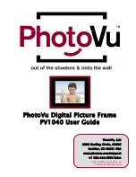 PhotoVu PV1040 User Manual предпросмотр