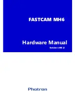 Photron FASTCAM MH6 Hardware Manual предпросмотр