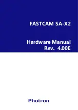 Preview for 1 page of Photron FASTCAM SA-X2 Hardware Manual