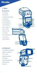 Preview for 4 page of Phottix Juno TTL Instruction Manual