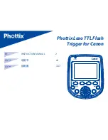 Phottix Laso Instruction Manual preview