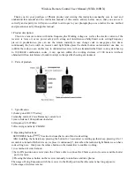 Phottix WXD-189RX User Manual preview