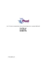 Preview for 1 page of Phuel 145-2884-HV0 User Manual