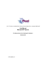 Phuel BOP System User Manual предпросмотр