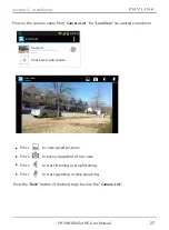 Предварительный просмотр 27 страницы Phylink Bullet HD User Manual