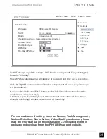 Preview for 31 page of Phylink PLC-128 Series Quick Install Manual