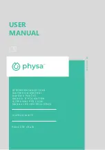 Preview for 1 page of physa VICENZA WHITE User Manual