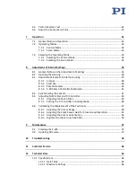 Preview for 4 page of Physik Instrumente E-625.C0 User Manual