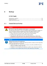 Preview for 29 page of Physik Instrumente E-625.C0 User Manual