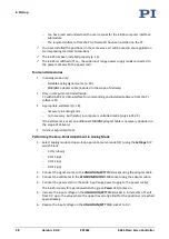 Preview for 34 page of Physik Instrumente E-625.C0 User Manual