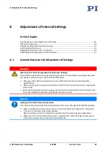 Preview for 41 page of Physik Instrumente E-625.C0 User Manual