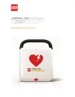 Physio Control Lifepak CR2 LIFELINKcentral Operating Instructions Manual preview