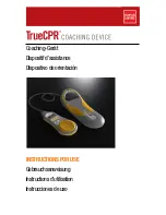 Physio Control TrueCPR Instructions For Use Manual preview