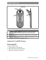 Preview for 8 page of Physio Control TrueCPR Instructions For Use Manual