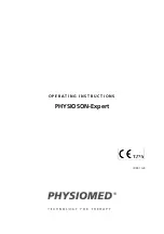 Physiomed PHYSIOSON-Expert Operating Instructions Manual preview