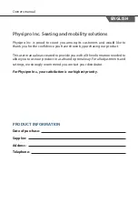 Preview for 3 page of Physipro Contour Insert Owner'S Manual