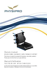 Physipro Velcro Fabric Backrest Owner'S Manual preview