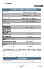 Preview for 21 page of Physipro XL 5 Owner'S Manual