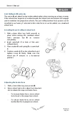 Preview for 65 page of Physipro XL 5 Owner'S Manual