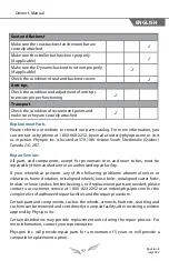 Preview for 97 page of Physipro XL 5 Owner'S Manual