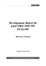 Preview for 1 page of Phytec PCM-995 Hardware Manual