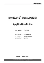 Phytec phyBoard Wega AM335x Application Manual preview