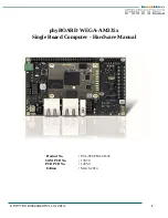 Preview for 1 page of Phytec phyBOARD WEGA-AM335x Hardware Manual