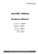 Phytec phyCORE-AM62 Series Hardware Manual предпросмотр