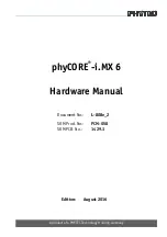 Preview for 1 page of Phytec phyCORE-i.MX 6 Hardware Manual