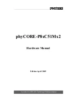 Предварительный просмотр 1 страницы Phytec phyCORE-P8xC51Mx2 Hardware Manual