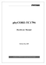 Phytec phyCORE-TC1796 Hardware Manual preview