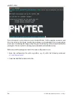 Предварительный просмотр 62 страницы Phytec phyFLEX-i.MX 6 Quick Start Instructions