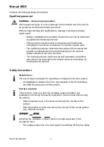 Предварительный просмотр 5 страницы phytron MSX+ 152/120 48F SBM-485 Manual