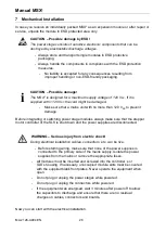 Предварительный просмотр 29 страницы phytron MSX+ 152/120 48F SBM-485 Manual