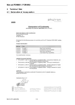 Предварительный просмотр 10 страницы phytron phyMOTION POWM01.1 Manual