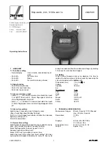 Preview for 1 page of PHYWE 24025.00 Operating Instructions