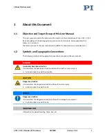 Preview for 5 page of PI Micos L-731 Series User Manual