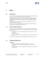 Preview for 9 page of PI Micos L-731 Series User Manual