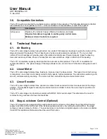 Предварительный просмотр 11 страницы PI A-311.F Series User Manual