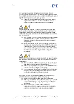 Предварительный просмотр 6 страницы PI E-614.2BS Operating Manual