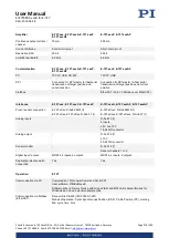 Preview for 218 page of PI E-727 User Manual