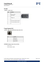 Preview for 232 page of PI E-727 User Manual