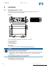 Preview for 44 page of PI E-871.1A1N User Manual