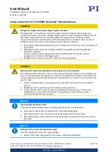 Предварительный просмотр 8 страницы PI F-712.MA1 User Manual