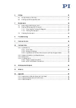 Preview for 4 page of PI H-840 Series User Manual