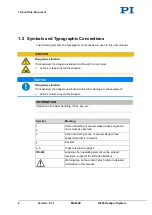 Preview for 8 page of PI H-845 User Manual