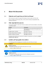 Preview for 5 page of PI L-402 Series User Manual