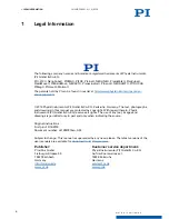 Preview for 4 page of PI L-412.039211E0 User Manual