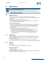 Preview for 22 page of PI L-412.039211E0 User Manual